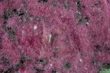 Polished Ruby In Zoisite Slice - Tanzania #131391-1